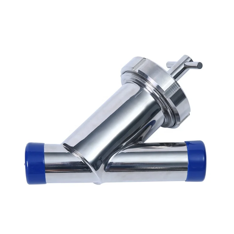 

triclamp tri clamp ferrule hygienic ss304 316L stainless steel sanitary y type filter strainer