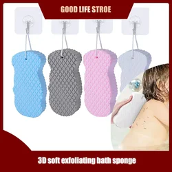 3d body brush soft exfoliating sponge body sponge home supplies scrub sponges bathroom cleansing artifact bath sponges