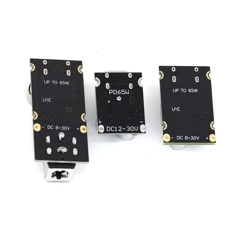 1-10PCS QC4.0 QC3.0 Type-C USB PD65W Fast Charging Adapter Module DC8-32V 3.25A 65W Step Down Module For Huawei SCP/FCP Apple PD
