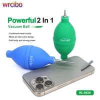 RELIFE RL-043A 2 In 1 Phone Repair Dust Cleaner Air Blower Ball Dust Cleaning Pen for Phone PCB PC Keyboard Camera Lens Cleaning