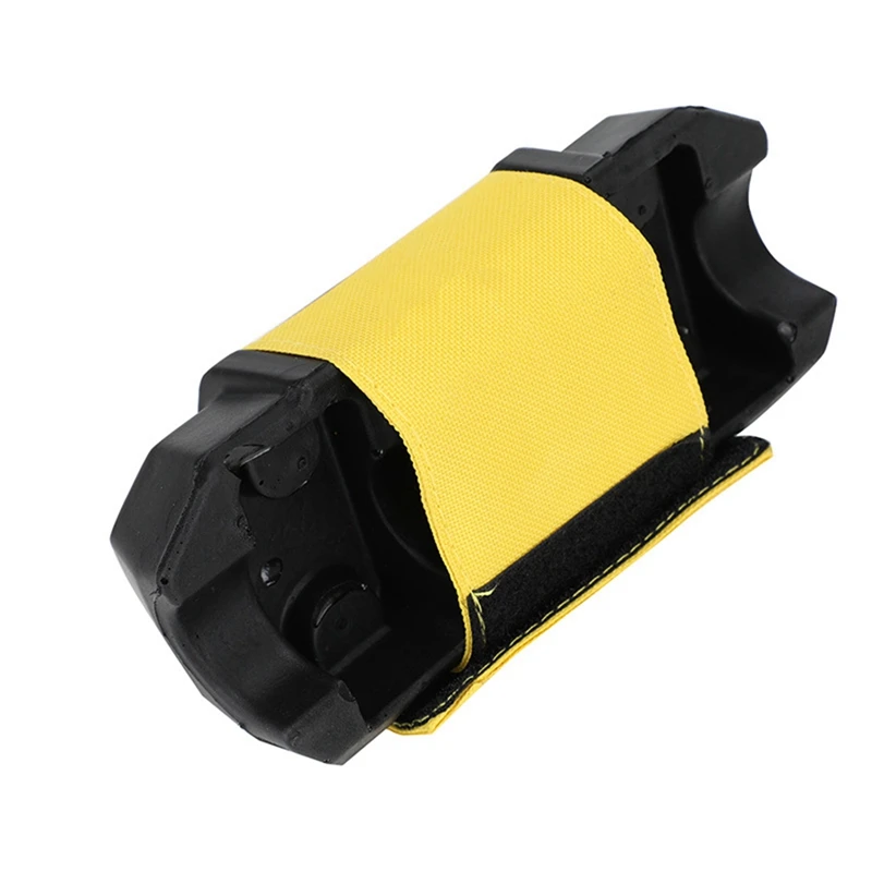 1 Piece Motorcycle Handlebar Pad Handle Cross Bar Pad Chest Protector Pad Yellow & Black Rubber For Surron Sur-Ron Ultra Bee