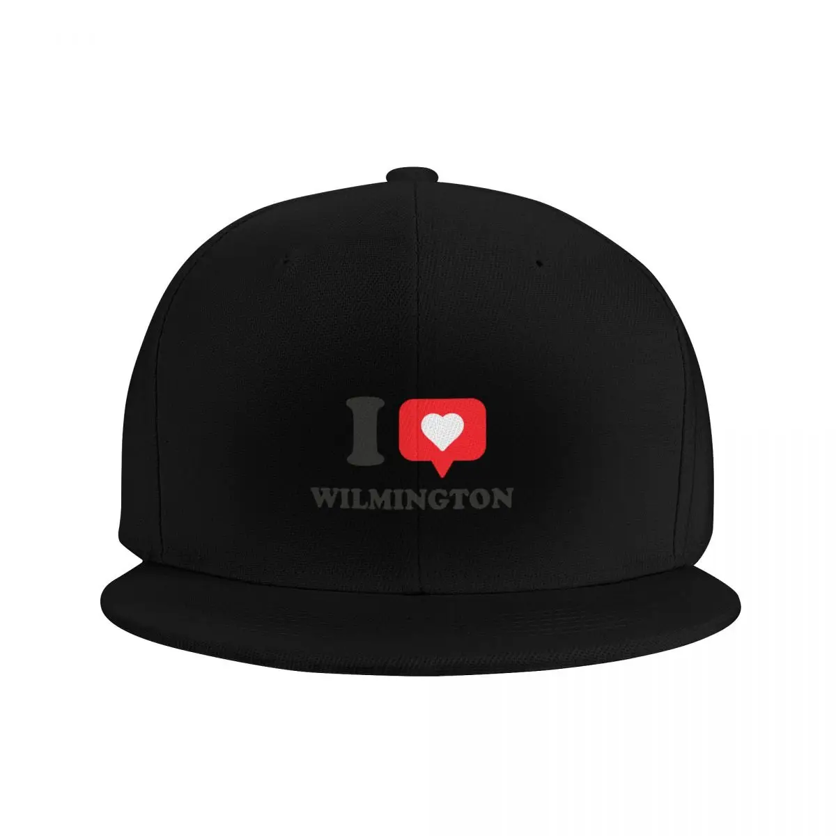 I Love Wilmington, I Heart Wilmington, Hometown Wilmington, Delaware Baseball Cap Golf Hat Rugby Caps For Women Men's