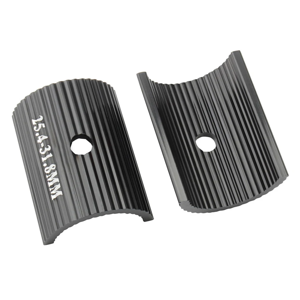 

2pcs Bike Handlebar Shim Aluminum Alloy Stem Reducer Conversion Sheet For Standard Handlebars Lightweight Durable Spacers