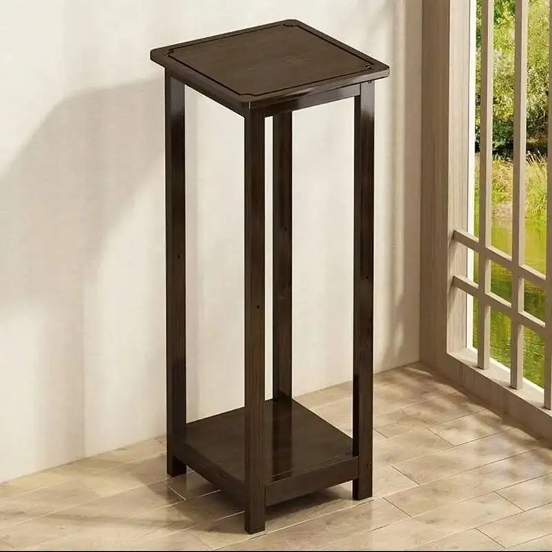 Holzbox-Ständer Schlafzimmer Regale Display Acryl Nordische Regale Wohnzimmer Pflanzen Blumenvase Aufbewahrung Regal Wohndekoration