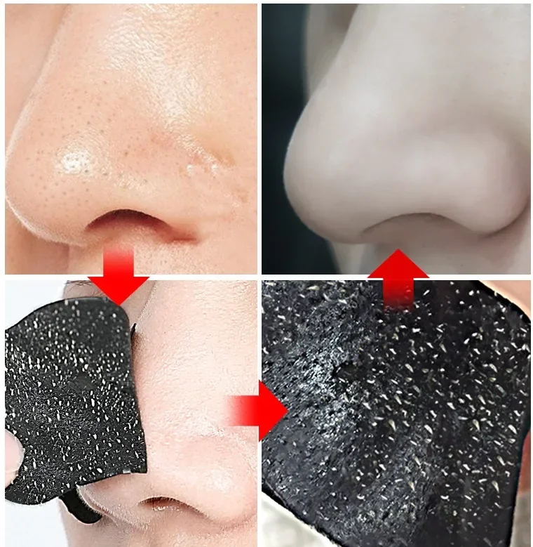 Remover Nose Blackhead Mask Unisex Shrink Pore Deep Cleansing Treatment Acne Sticker Black Dots Strips Nose Cleaner Skin Care