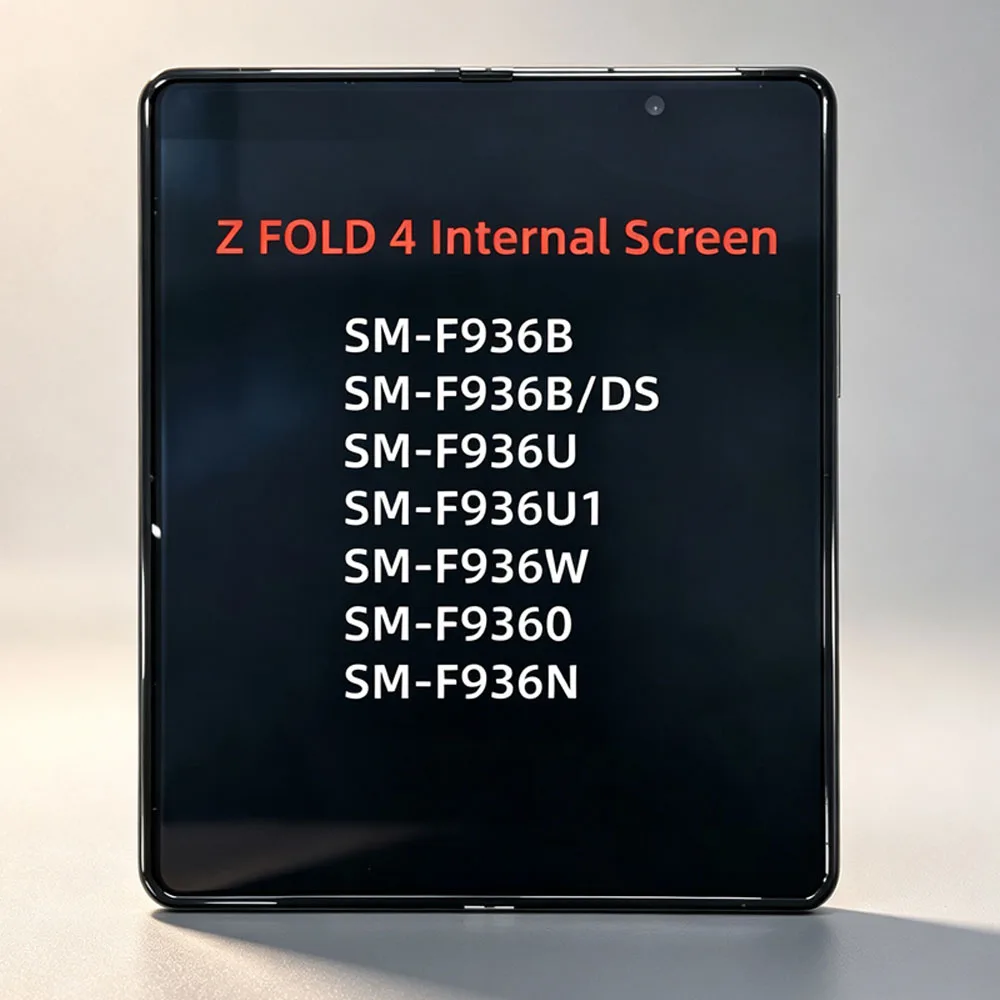 AMOLED Original OLED Display Screen for Samsung Galaxy Z Fold4 Main Internal Screen Replacement Repair Parts