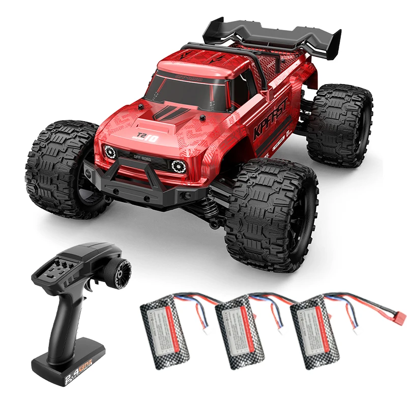 KF18 1/14 RC Drift Car 80KM/H 4WD 2.4G Hochgeschwindigkeits-Offroad-Rennwagen Bürstenloser 3S Ferngesteuerter Truck Spielzeugauto als Geschenk