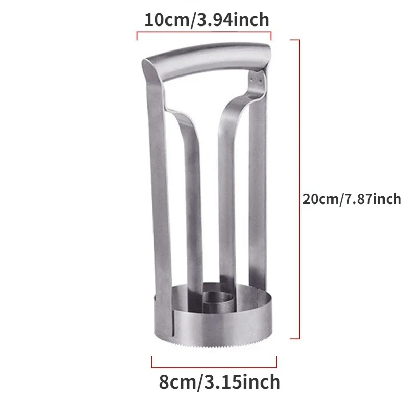 Stainless Steel Fruit Pineapple Corer Slicer Peeler Cutter Parer 1Pc Pineapple Slicers Kitchen Tool