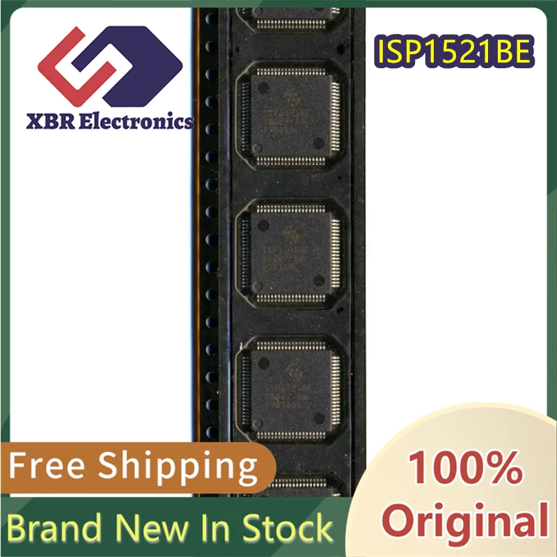 (3/30 pieces) ISP1521BE ISP1521 QFP-80 Interface Controller High-Speed Serial Bus Genuine Original Product