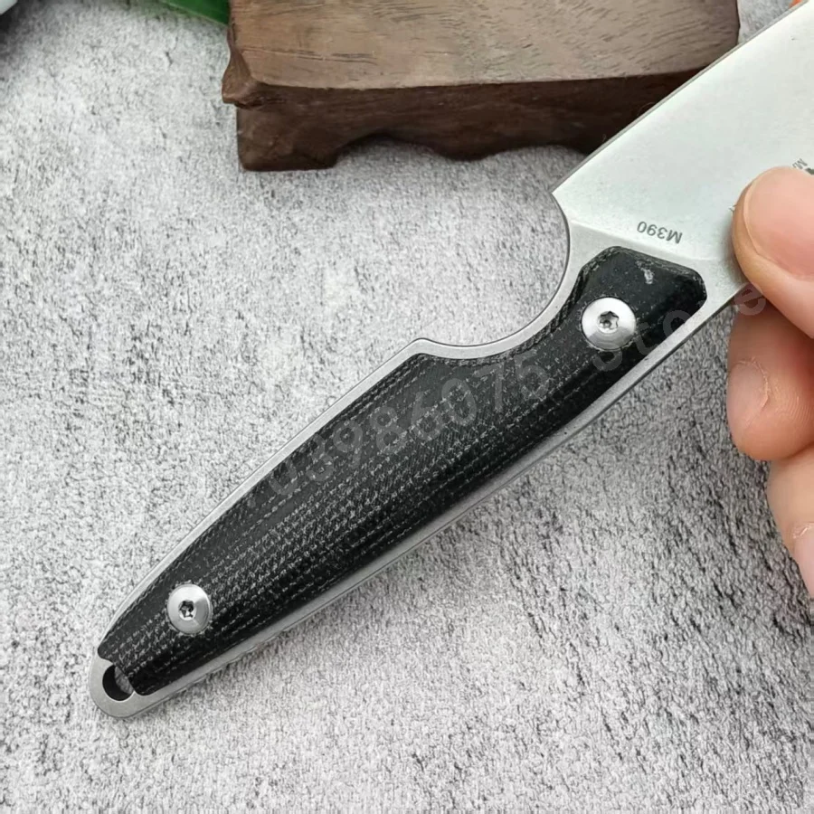 M.K.M RMJ سكين مستقيم صغير عالي الجودة 8Cr13MoV شفرة ميكارتا مقبض محمول EDC أداة متعددة الوظائف هدايا رجالية #4