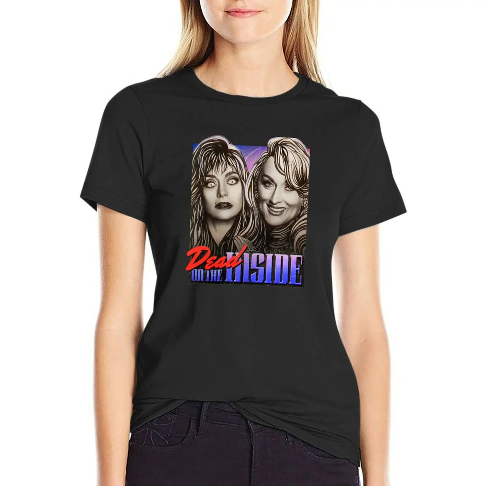 

DEAD ON THE INSIDE T-Shirt tops cute clothes heavyweights new edition t shirts for Women