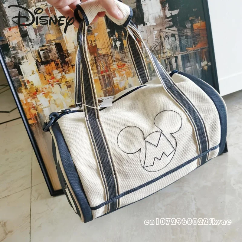 Borsa da viaggio per bambini Disney Topolino Borsa da viaggio per bambini leggera in tela Borsa a tracolla da donna di grande capacità