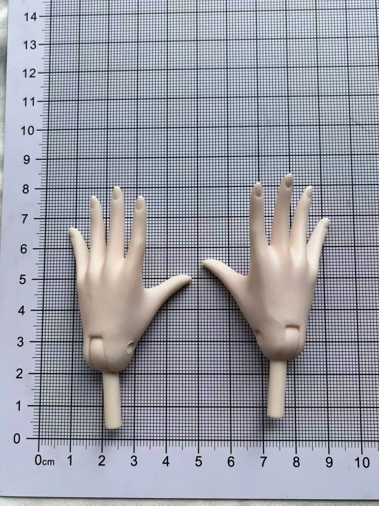 Multiple Hand Gestures 1/3Doll Hand Accessories without Nail Polish for Doll Customization
