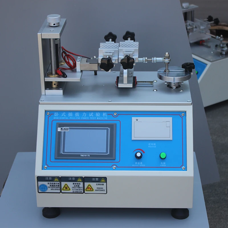 Plug-in life tester for USB plug connector insertion and pull-out test of horizontal plug-in force tester