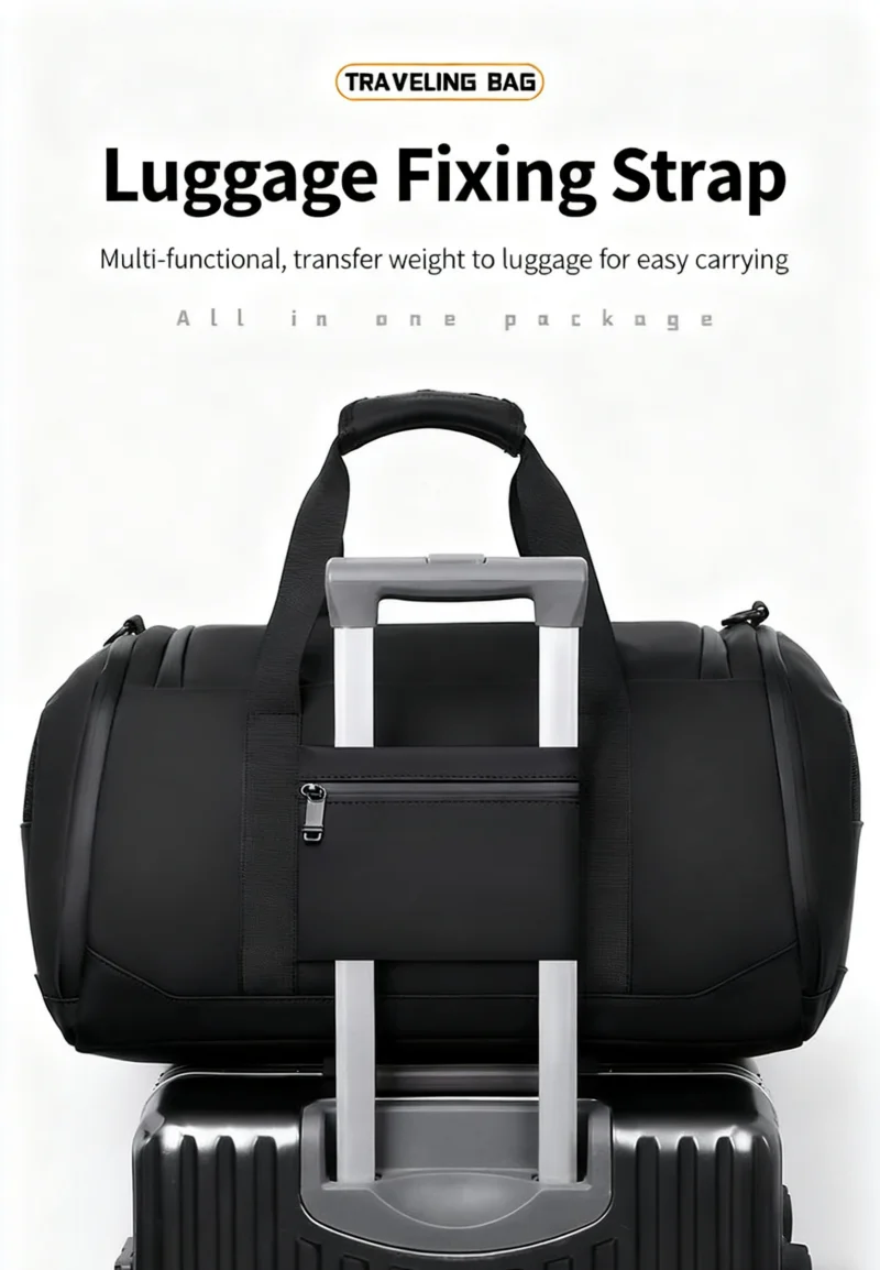 Travel Bag for Men and Women 2025 New Handheld Luggage Bag Large Capacity Sports Gym Bag Outdoor Storage Bag