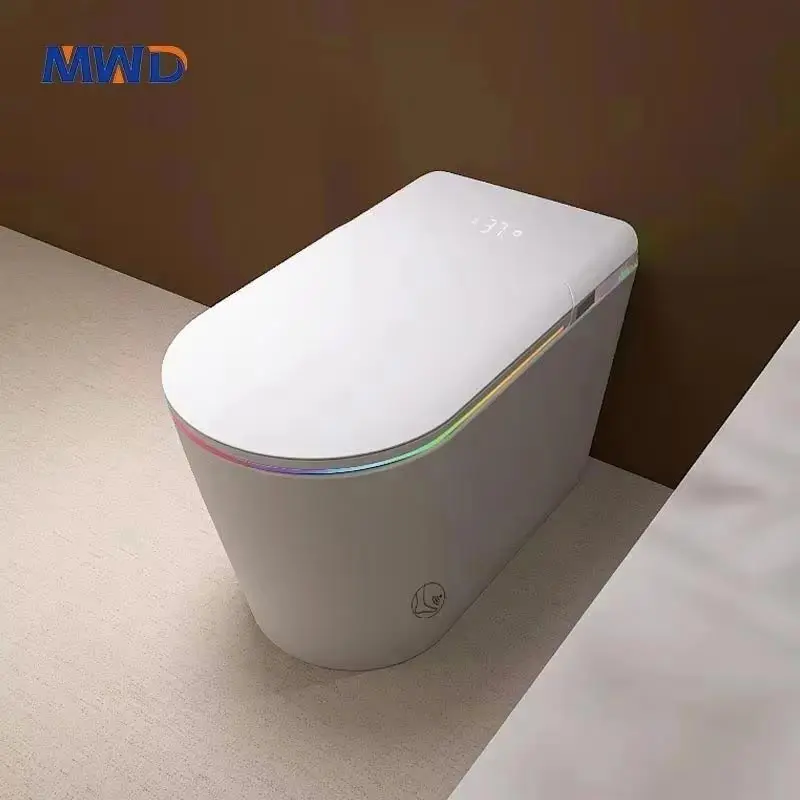 Airow MWD Smart Toilet Heated Seat Air-Drying Remote Control LED Night Light Floor Mounted Automatic Electric Wc