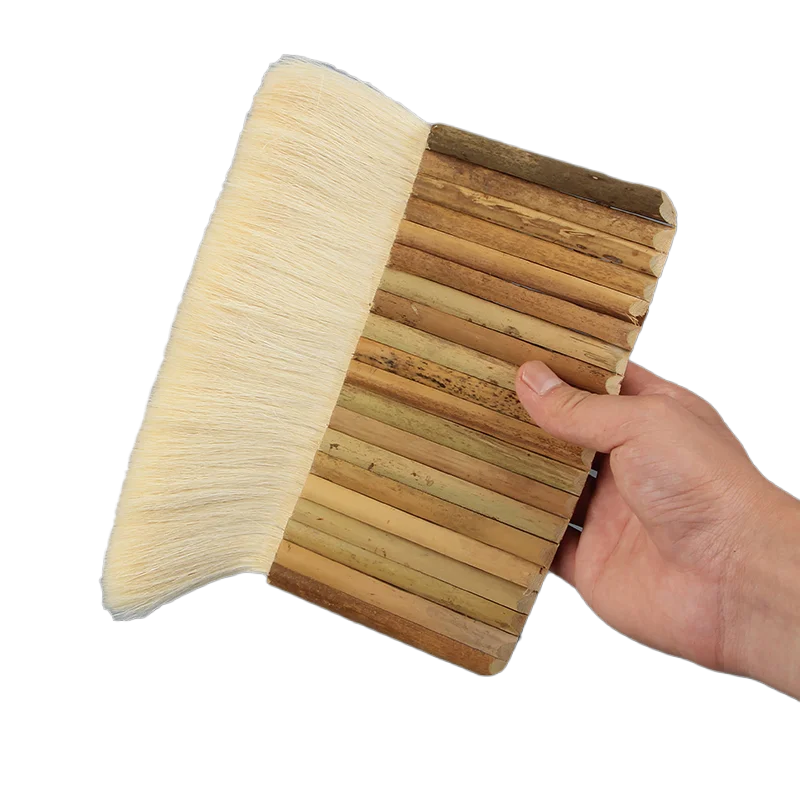 Soft Woolen Hair Painting Brush Practical Handmade Mounting Tool Professional Mounting Calligraphy Painting Bristle Brush Pen