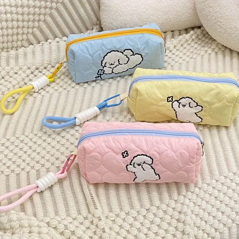 

Anime Maltese High Beauty Pen Bag Kawaii Puppy Bag Multi functional Miscellaneous Storage Bag Trendy Girl Fashion Toy Gift