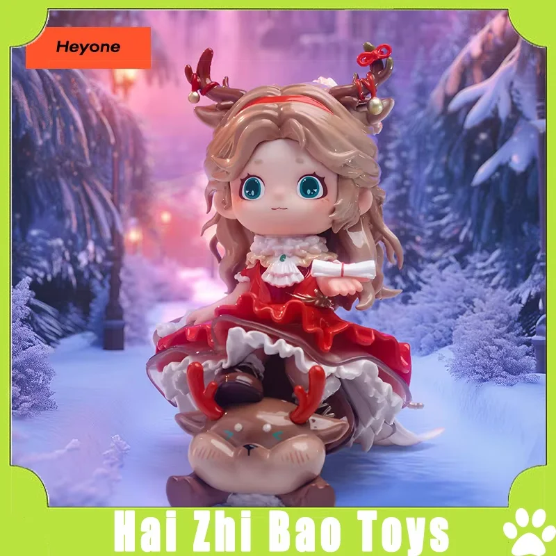 Black Play Buckwheat JOY Christmas Secret Ball Blind Box 2024 New Trendy Play Girl Princess Style Handmade Desktop Ornament