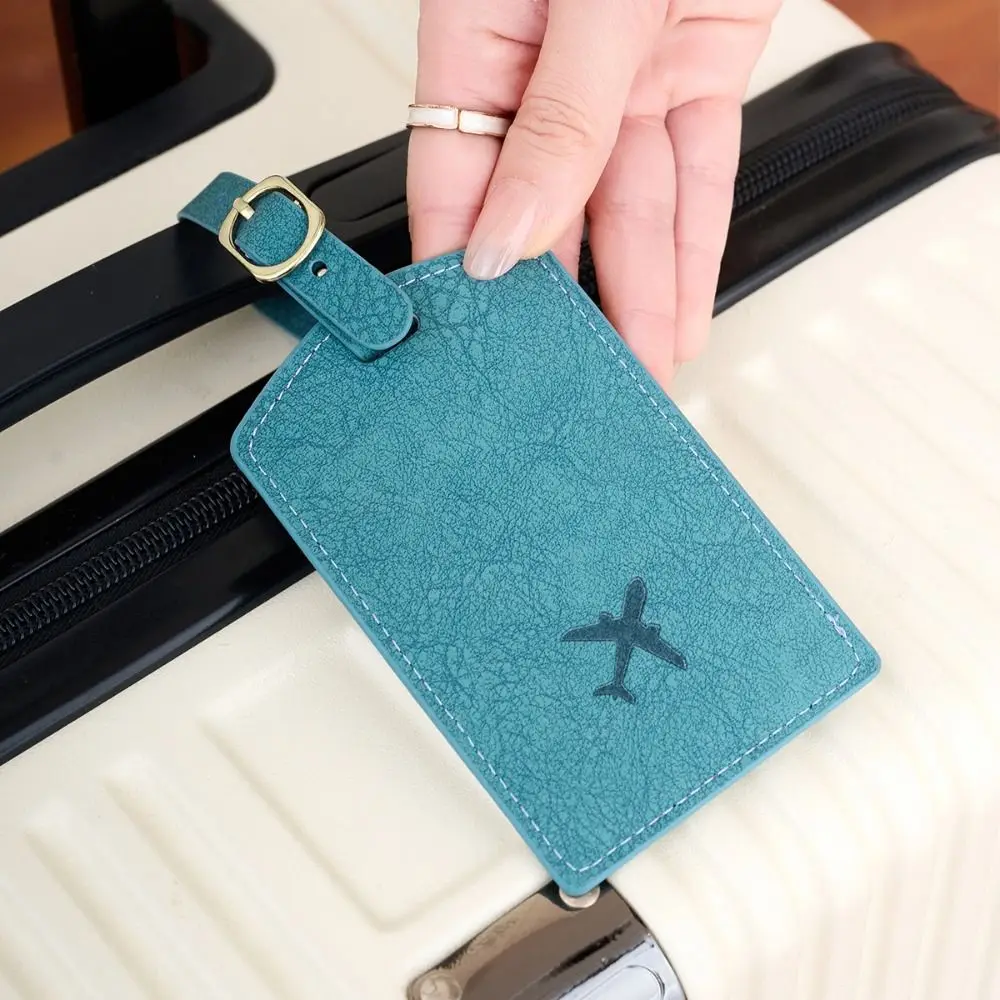 

Name Luggage Tags Pu Luggage Tag Address Label Boarding Pass Airplane Suitcase Tag Baggage Name Tags