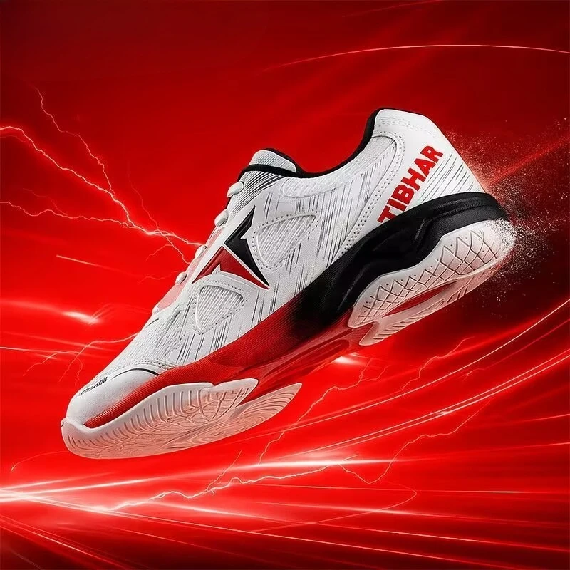 Classic Brand Table Tennis Shoe Mesh Breathable Indoor Court Shoes Anti-Slippery Badminton Shoes Light Weight Tennis Shoe Unisex