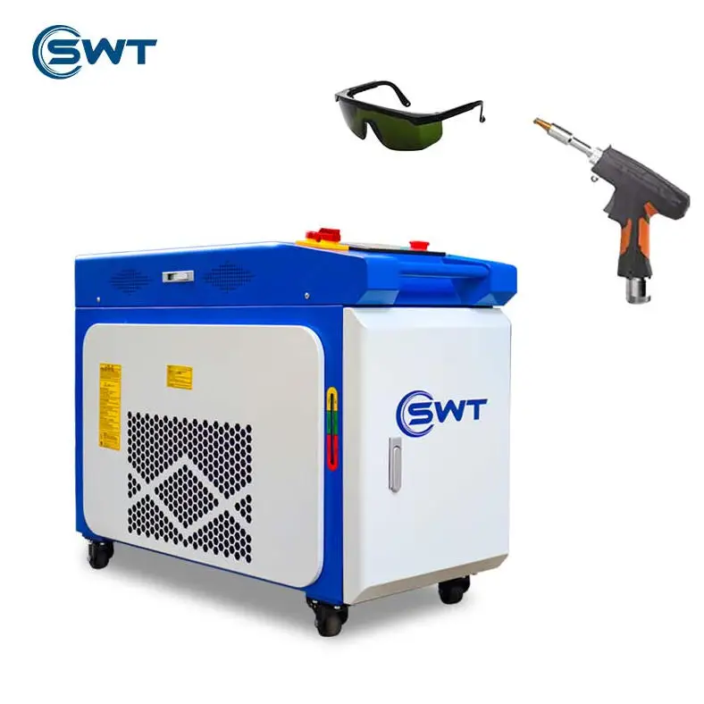 

New 1000W 2000W 3000W 4000W 6000W Fiber Laser Welding & Cutting Machine Chiller Water-Cooled High Productivity Long Service Life