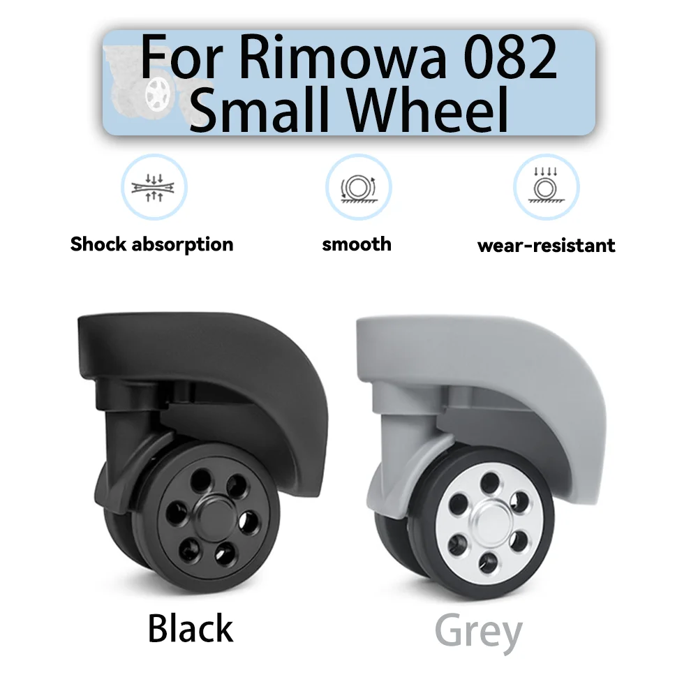 

For Rimowa 082 Universal Wheel Replacement Suitcase Smooth Silent Shock Absorbing Wheel Travel Accessories Mute Wheels Casters