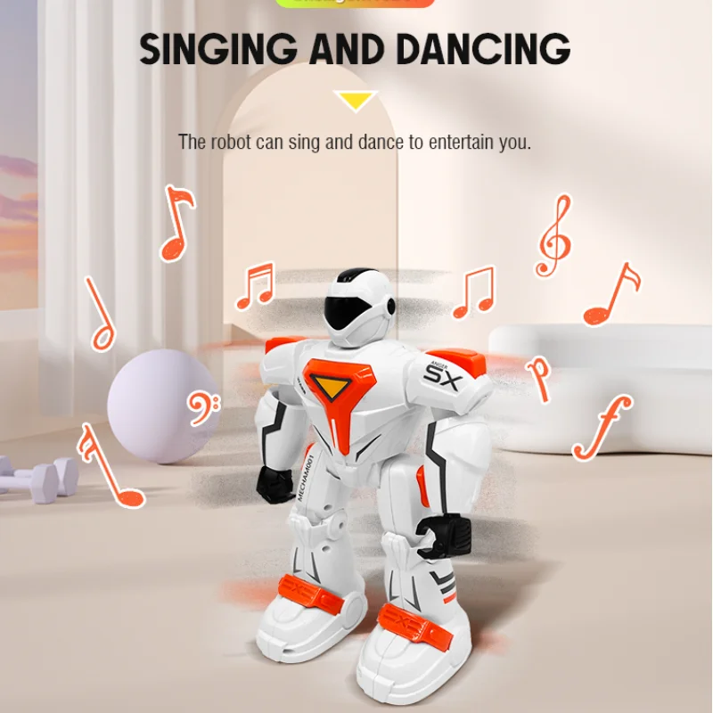 G26 Remote Control Robot Model Programming Intelligent Gesture Induction Music Singing Dancing Mechanical Kids Toys Boys Gifts