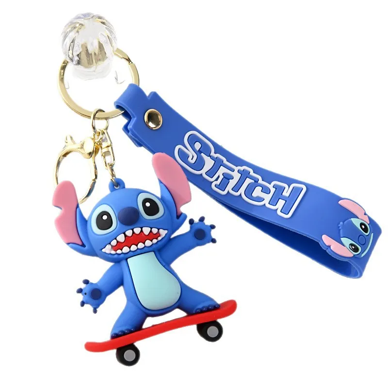 พวงกุญแจสติทช์น่ารัก การ์ตูน พีวีซี พลาสติกนิ่ม จี้ห้อยกระเป๋านักเรียน ของตกแต่ง กล่องสุ่ม ของขวัญ