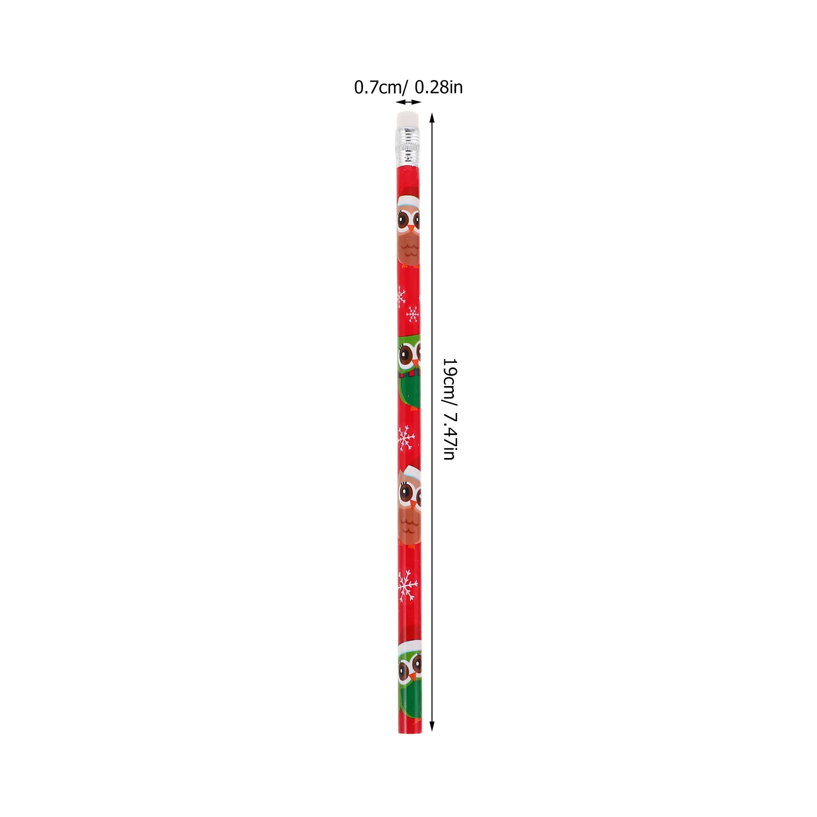 288 Pcs Christmas Gifts Elements Pencils Adorable Office Supplies Cute Stationery Fun Daily Writing