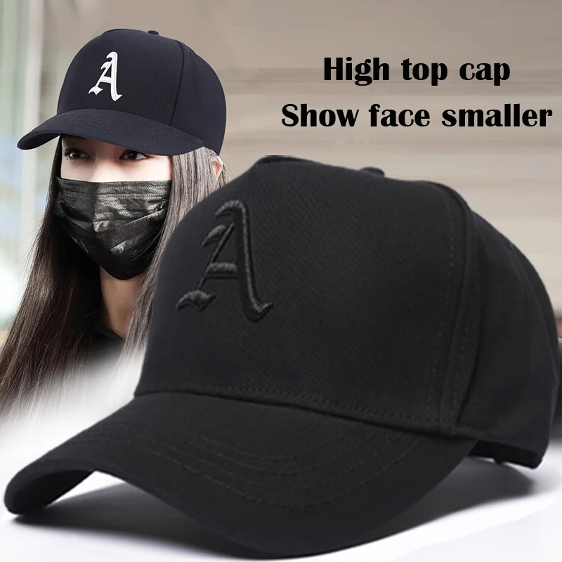 Women\'s Hat Baseball Cap for Men Male Trucker Hat Fashion Luxury Brand Embroidery Letter A Cotton Sports Hat Golf Hip Hop Winter