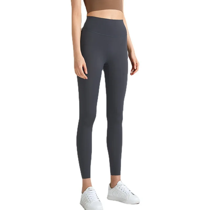 

Female Seamless Leggings Elastic High Waist Tights Pants Ladies Trainning Hip Lift Quick Drying and Breathable Yoga Pants Q447