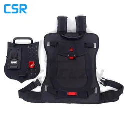 V-Mount B-Mount Battery Backpack With Handle Fixing Plate Removable XLR 3Pin Power Output for ARRI ALEXA35, Mini Camera Power