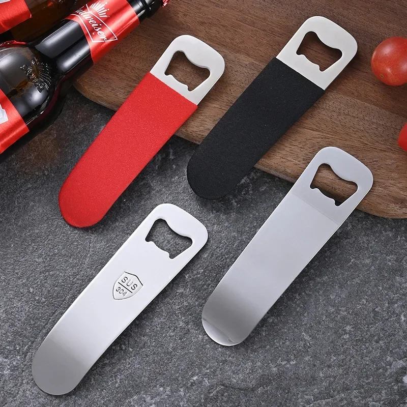 PVC Beer Bottle Opener Fast Stainless Steel Bar Restaurant Customized Promotion Gift Logo Display Giveaway Beer Bottle Opener