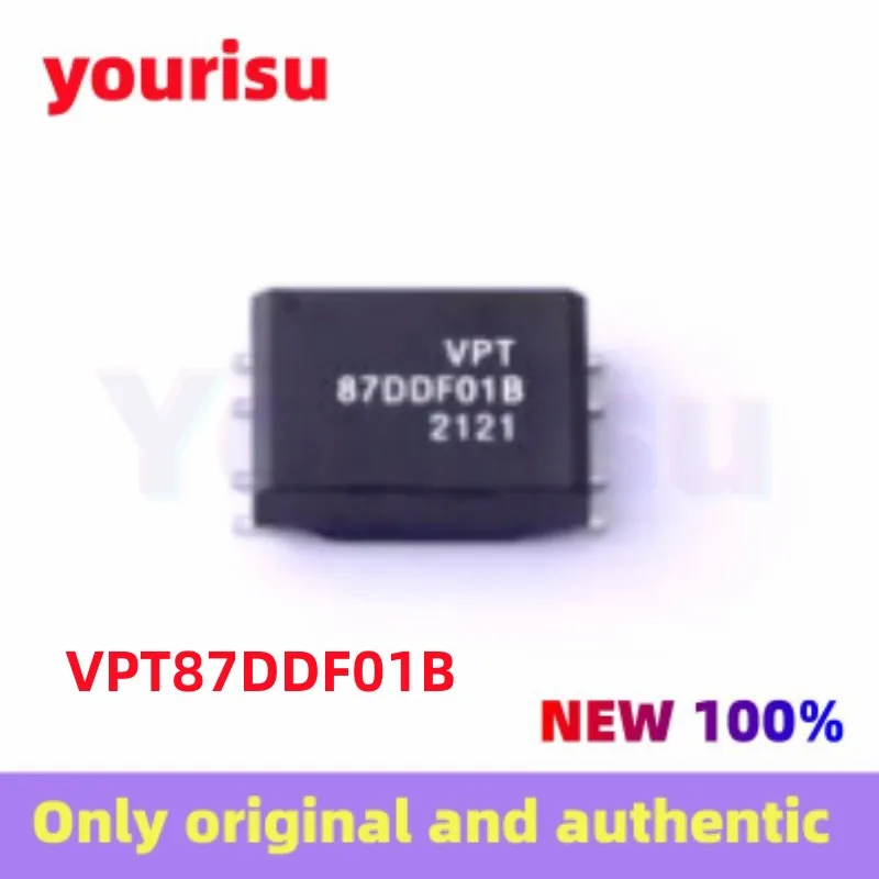 1-10Pcs/Lot Original VPT87DDF01B VPT87 package SMD 2W power small volume isolation transformer silk screen 87DDF01B