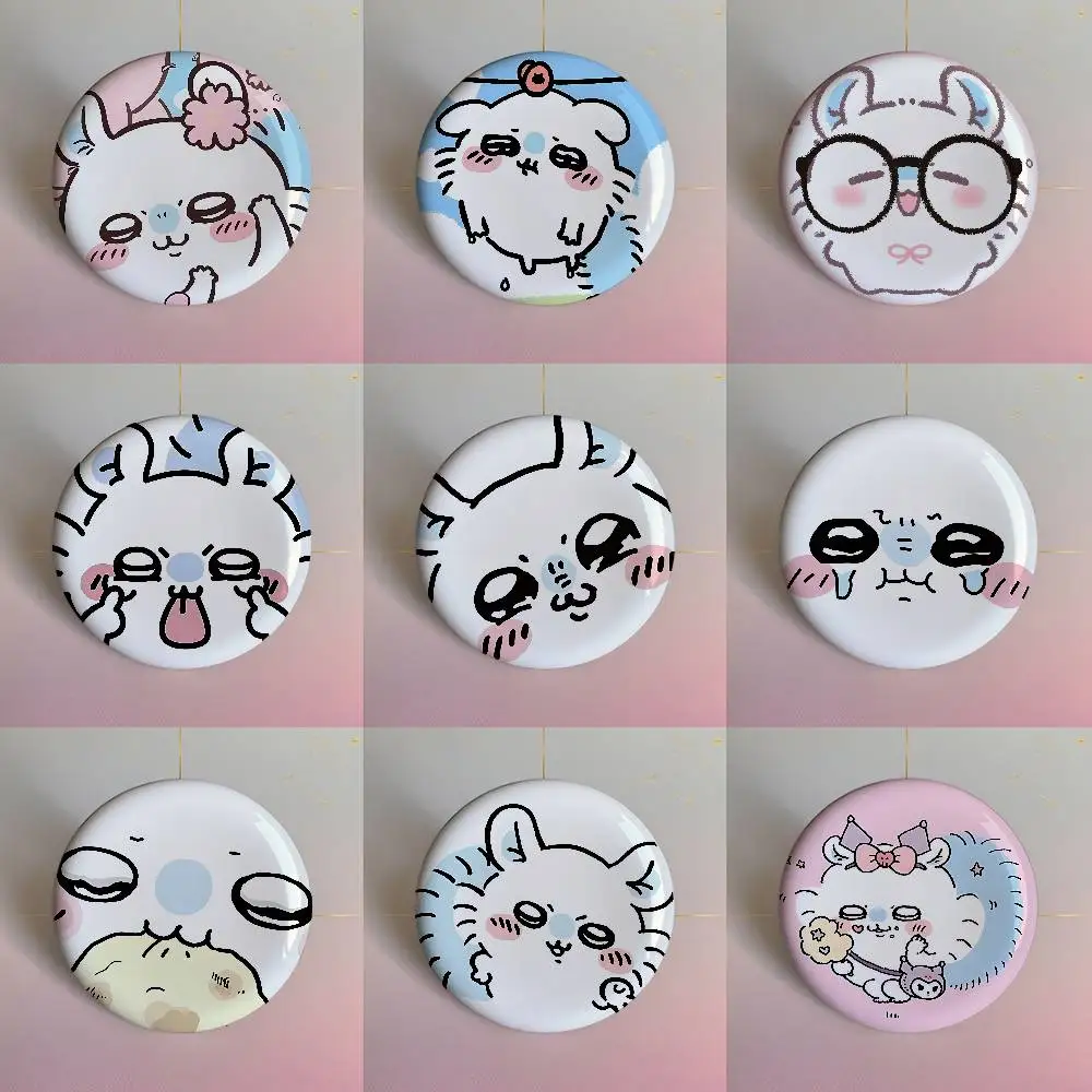 كاواي M-mamangas شارات الكرتون صفيح لينة زر دبوس بروش شارة معدنية مخصصة مجوهرات اكسسوارات قبعة حقيبة التلبيب