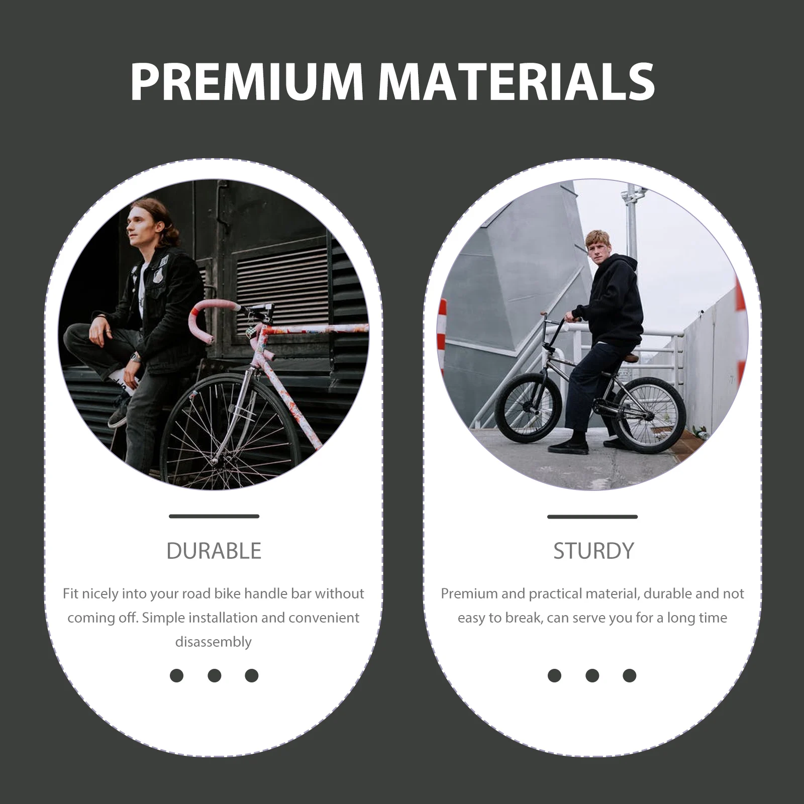 1Pair Bicycle Handlebar End Caps Premium Material Easy Installation Handlebar Plugs Bar Ends Bike Bar Ends