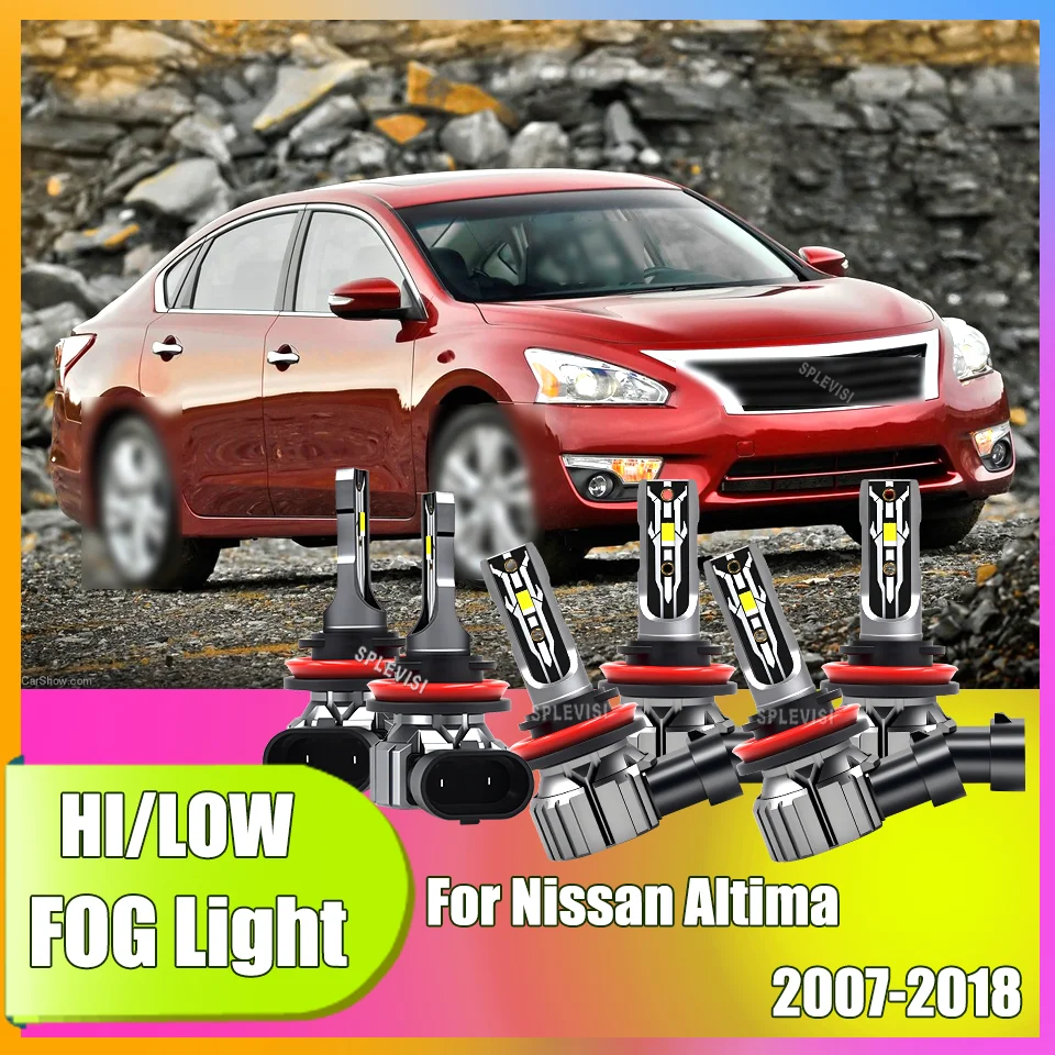 

Fanless Car Led H11 Headlight Fog Light No noise For Nissan Altima 2007 2008 2009 2010 2011 2012 2013 2014 2015 2016 2017 2018