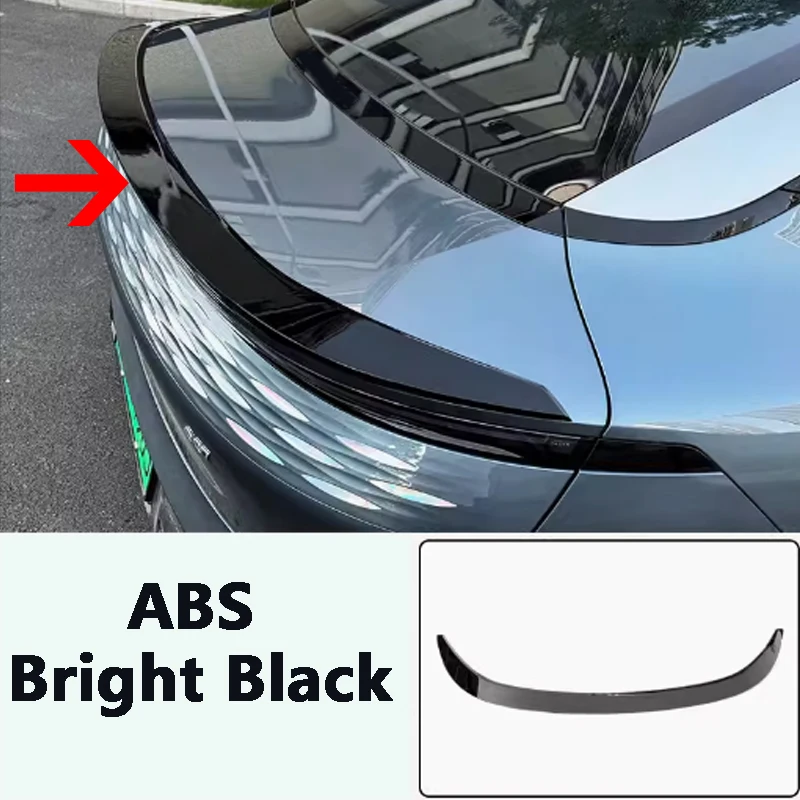 For Zeekr 007 2024 2025 Car ABS Rear Trunk Tail Surround Auto Outside Decoration Protective Accessories Cover