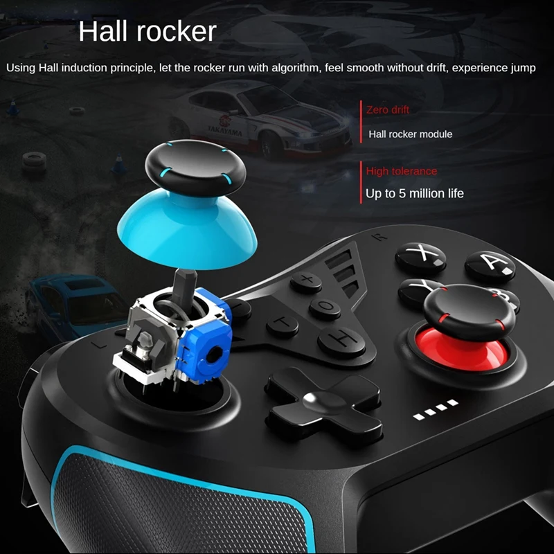 مقبض الروك مقبض الحسية الجسدية قاعة الروك ماكرو برمجة الاستيقاظ لعبة كمبيوتر Somatic T43 عصا التحكم للتبديل