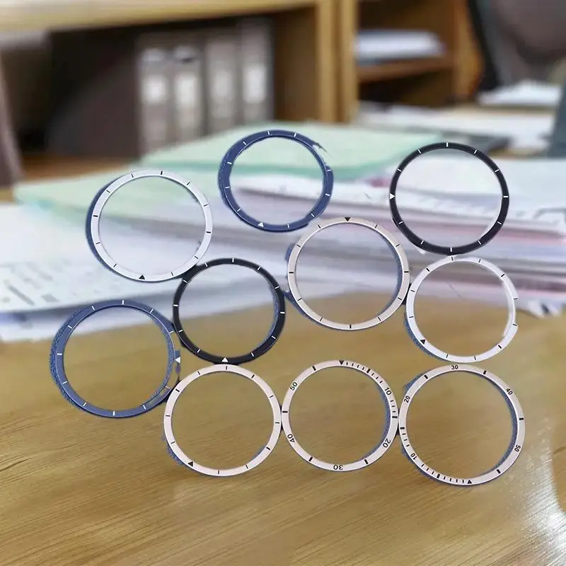 ساعة جالاكسي 8 منقوشة بسرعة الزمن، غطاء ومصد 40 مم 44 مم، واقي شاشة معدني، ملحقات ساعة مميزة #4