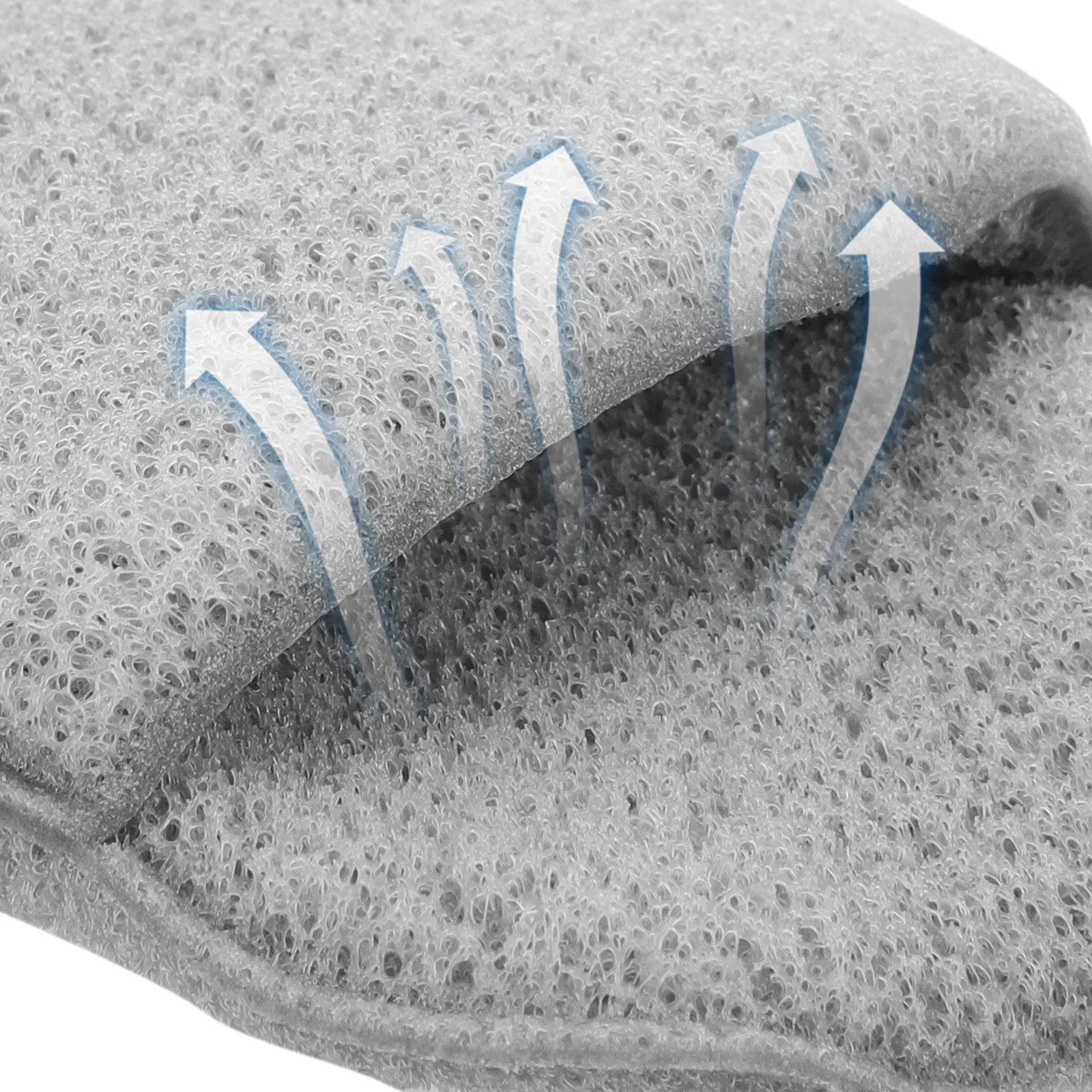Facial Sponge Soft Hydrophilic Polyurethane Face Scrubber Exfoliator Cleansing Tool Water-Drop Shape for Face Washing