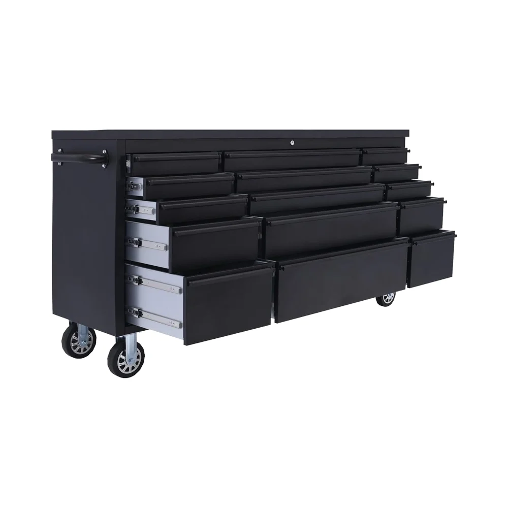 #￥for72 Inch Customized Drawer Workbench Tool Cabinet Durable Powder Coated Modern Design
