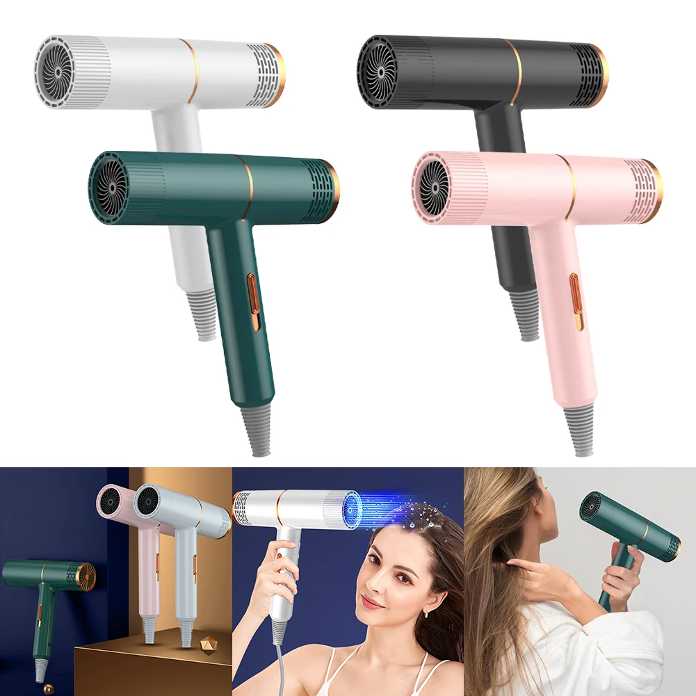 800 W Hair Dryer Hair Electric Blow Drier Blower Fast Dry Low Noise Blow Dryer Powerful Hot Cool Wind Blow Dryer for Hair Care