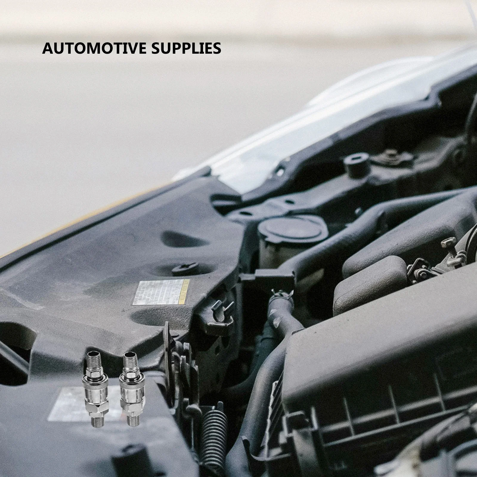 

4Pcs Pneumatic Quick Coupling Durable Metal Air Hose Connector Efficient Sm20 Pm20 Quick Coupling