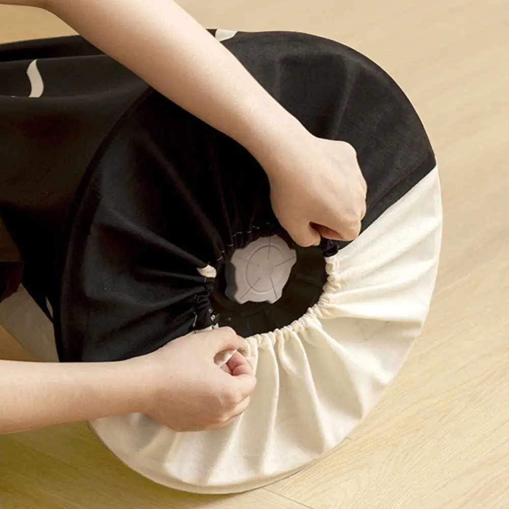Cartoon Electric Fan Cover Drawstring Breathable Fan Safety Protective Mesh Anti-pinching Hands Finger Guards