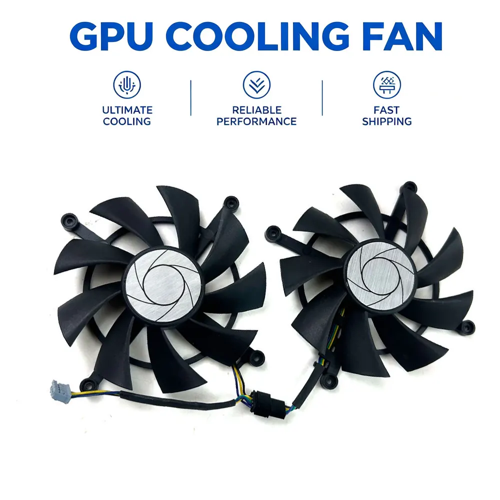 83mm 4pin HA9015H12SC-Z Cooling Fan RTX3060TI GPU FAN For MSI RTX3060ti RTX3070 Twin Fan OC Video Graphics Card Cooler