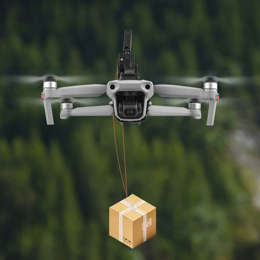 Drone Airdrop Systeem Payload Levering Thrower Airdrop Apparaat Voor Dji Mavic 2/Pro/Mini 2/Air/fimi X8SE Drone Accessoires