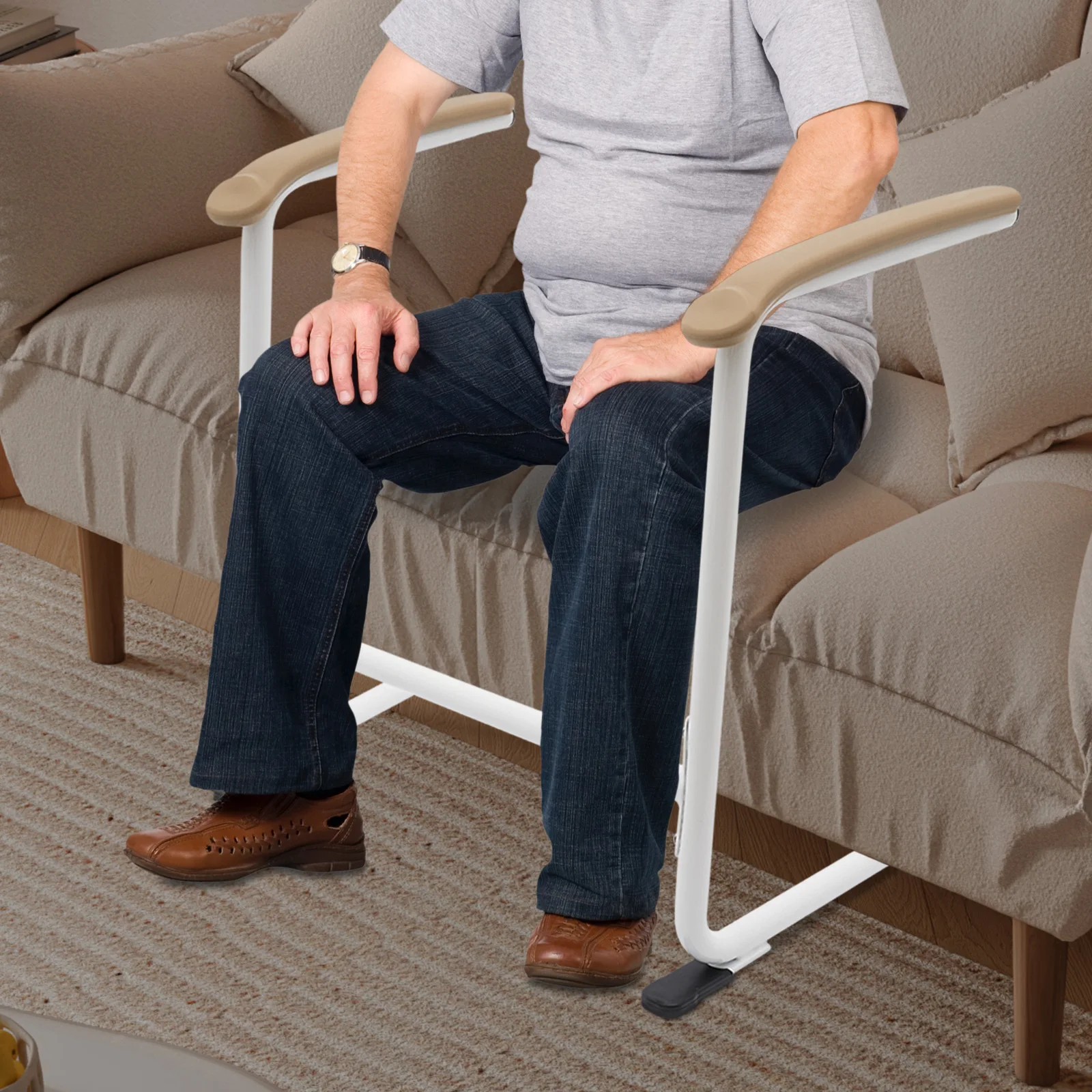

Medium Size Chair Couch Stand Assist, Chair Couch Lift Assist for Elderly sit to Stand, Standing aids & Supports Assist Devices