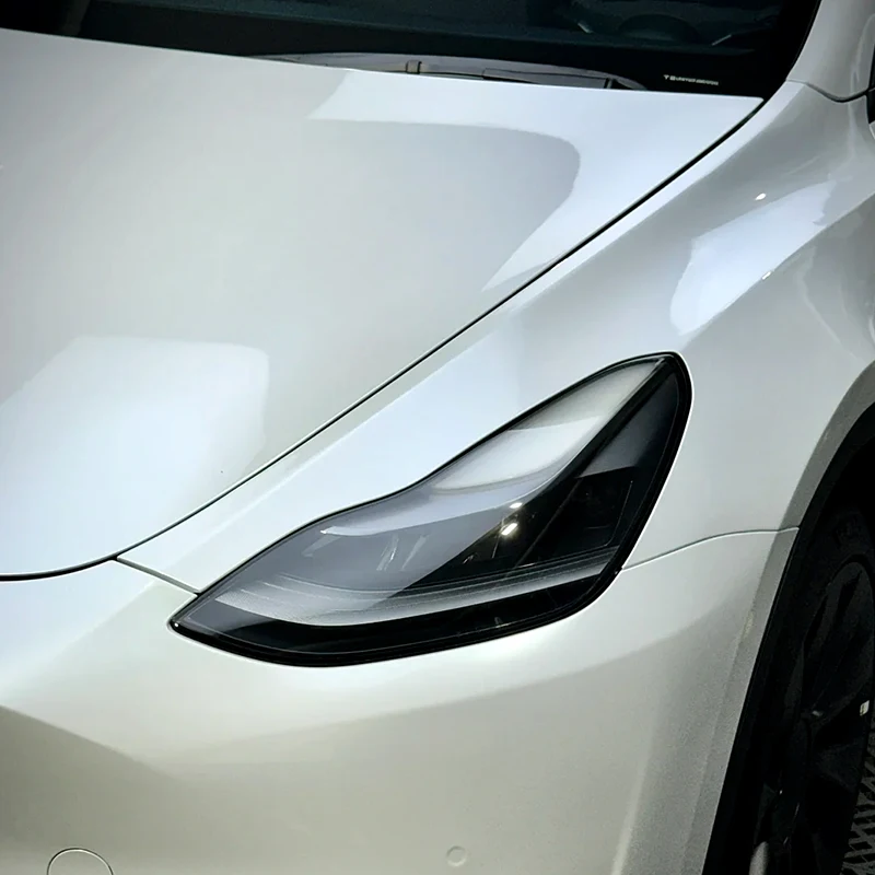 1.52x18m PVC Gloss Pearl Shell White Car Wrap Vinyl Color Change Self Adhesive Bubble Free Air Release Film